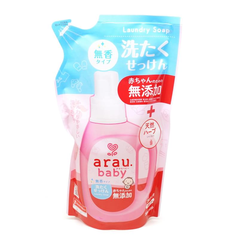 日本Saraya Arau 雅樂寶 嬰兒 洗衣液 補充裝 720ml