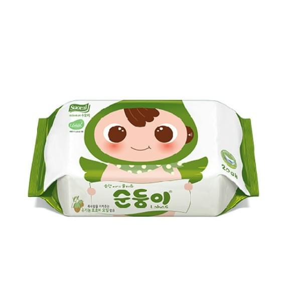 韓國 順順兒 頂級嬰兒濕紙巾 20'S