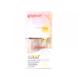 日本 PIGEON 寬口母乳實感 PPSU奶瓶 160ml (2023新版)