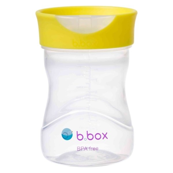 澳洲 BBox 嬰幼兒帶刻度防漏學飲杯杯 黃色 240ML