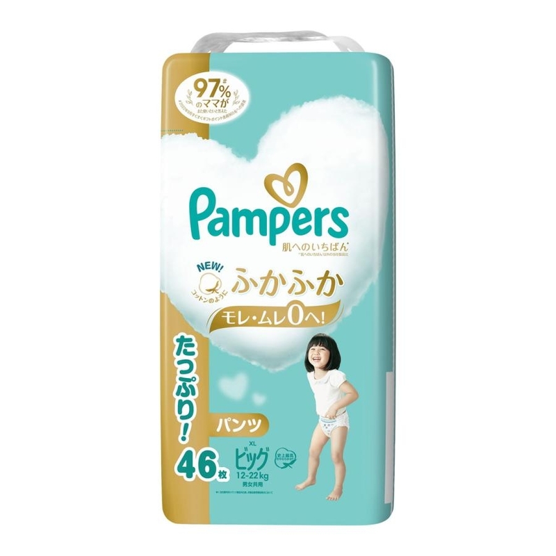 日本 Pampers Ichiban XL碼褲仔 46裝 (2024新版)