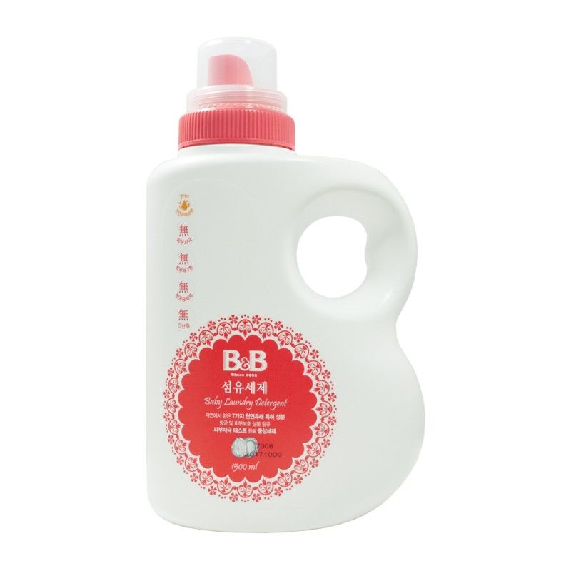韓國 B&B - 嬰幼兒天然抗菌洗衣液 1500ml
