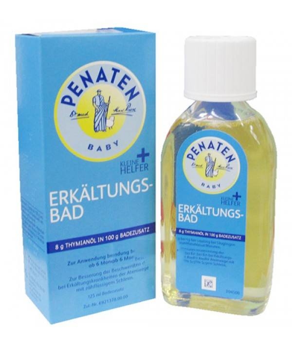 德國 Penaten 牧羊人嬰兒感冒沐浴油 125ML