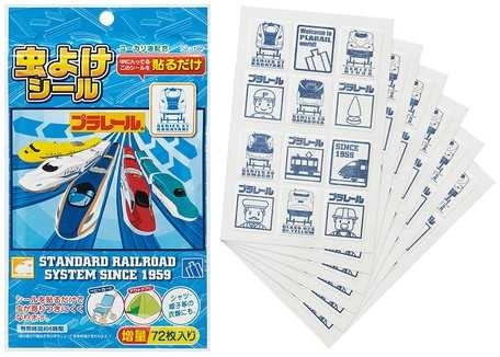 日本 Skater Go! Go! 新幹線 驅蚊貼 (72貼裝) VIP會員9折