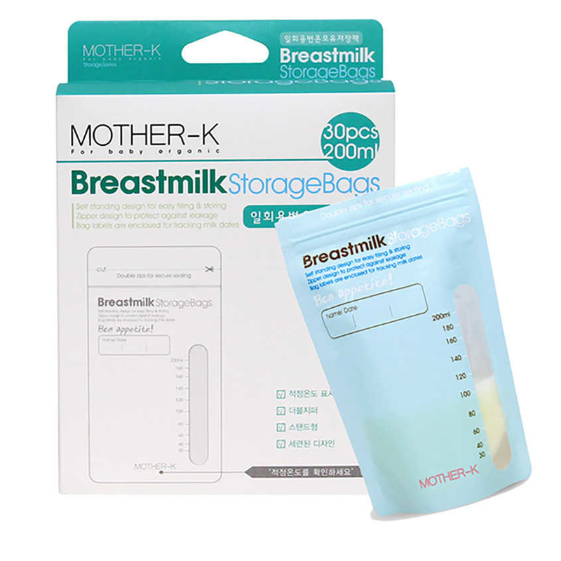 韓國 Mother-K 韓國 Mother-K 感溫母乳袋 200ml 30袋