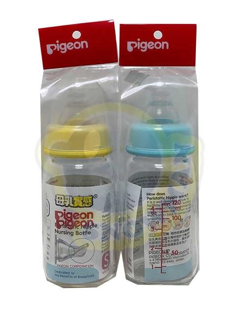 日本 PIGEON 標準口母乳實感 玻璃奶瓶 120ml (港版行貨)
