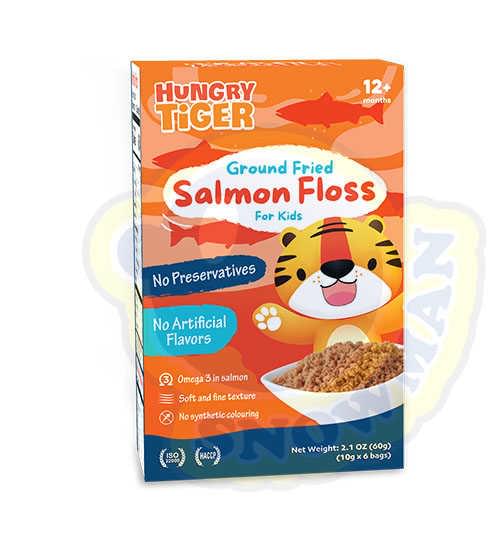HUNGRY TIGER 兒童三文魚鬆 60g 一歲起
