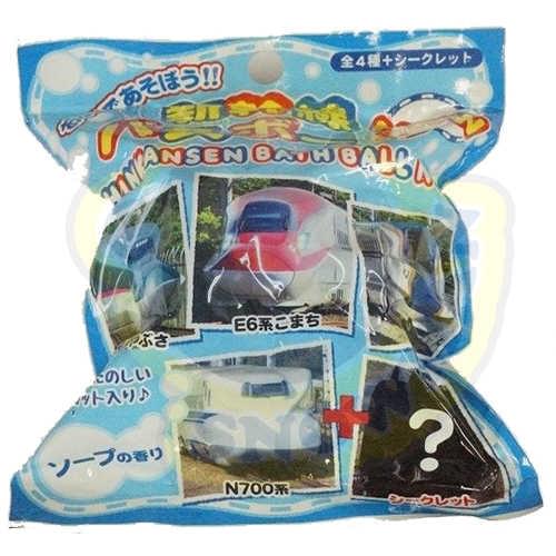 日本 Bandai JR 新幹線列車入浴球 （帶玩具） VIP會員9折