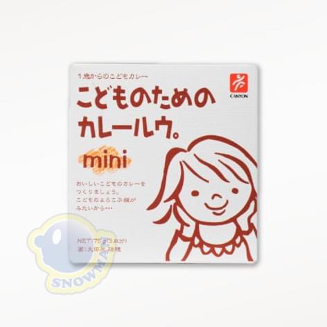 日本 Canyon 黃咖哩塊 1歲+ 75g