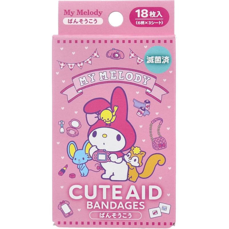 日本SANRIO My Melody Cute Aid藥用膠布 18片