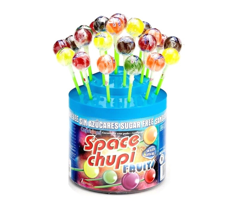 西班牙 SPACE CHUPI 無糖棒棒糖