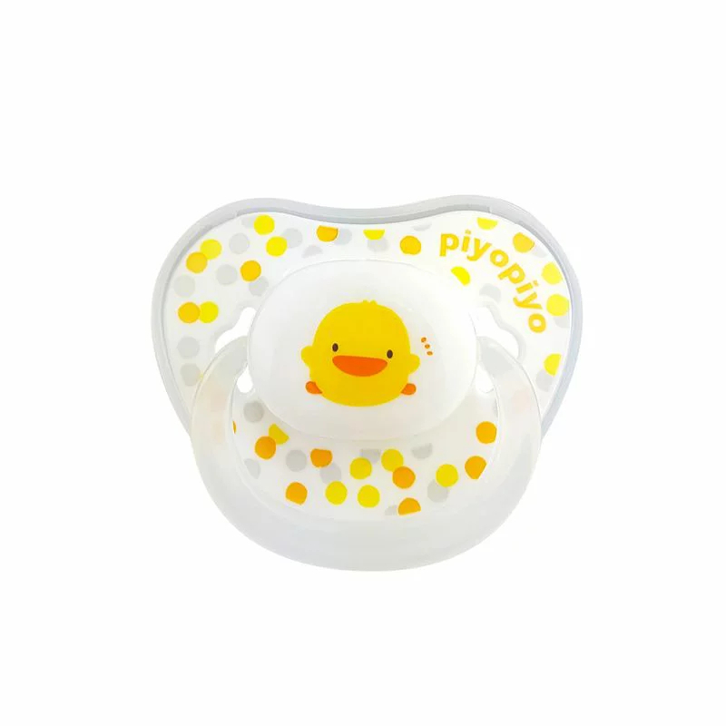 臺灣 PIYO PIYO 黃色小鴨 指型安撫奶嘴 0+