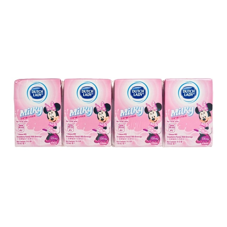 子母牌士多啤梨牛奶飲品 110ml x 4包