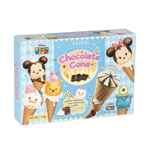 Ajitenka TsumTsum 朱古力甜筒 (5入)