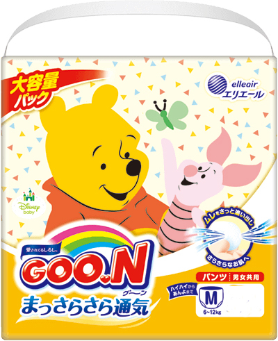 日本 GOON 大王 M碼褲仔 74片裝 男女共用 (特別版)
