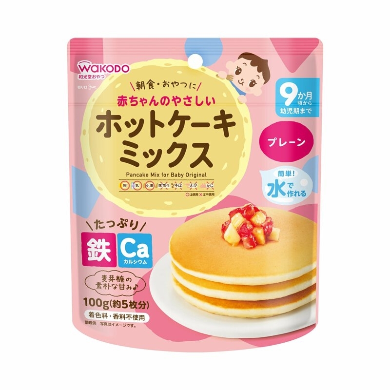 日本 Wakodo 和光堂 班戟粉(原味) 100g 9月+