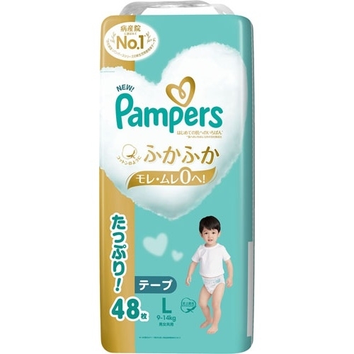 日本 Pampers Ichiban L碼尿片 48片裝 (2024新版)