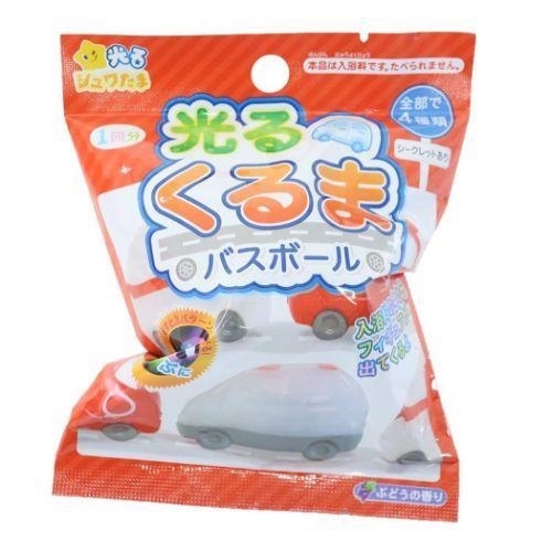 日本 SANTAN 發光車仔 入浴球 （帶玩具）