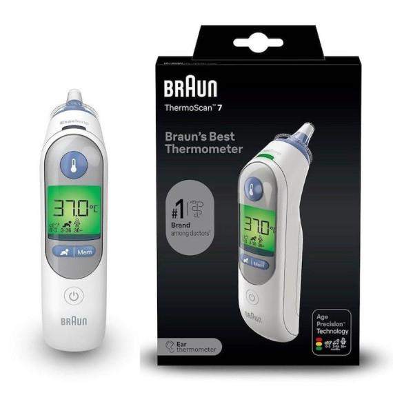 Braun 百靈ThermoScan 7 紅外線耳溫槍IRT-6520