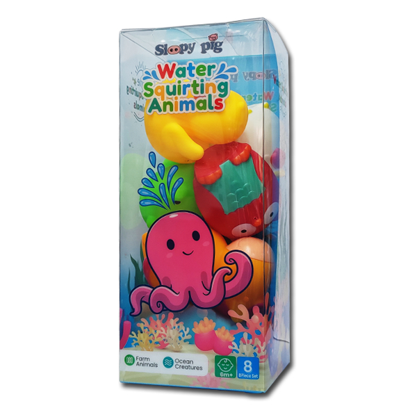 Sleepy Pig 吱水沐浴玩具 8款 6月+ (動物)