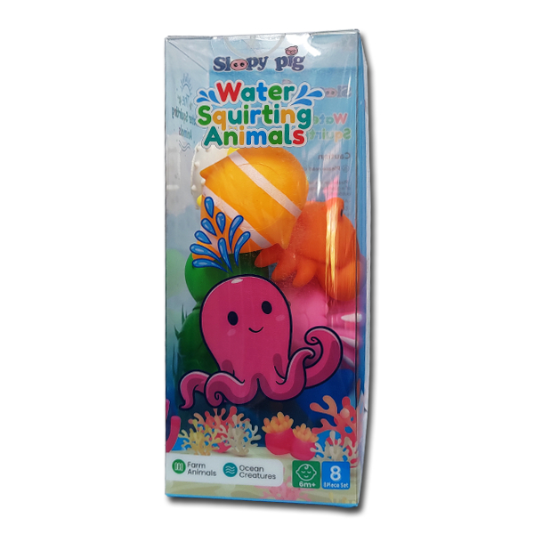 Sleepy Pig 吱水沐浴玩具 8款 6月+ (海洋生物)