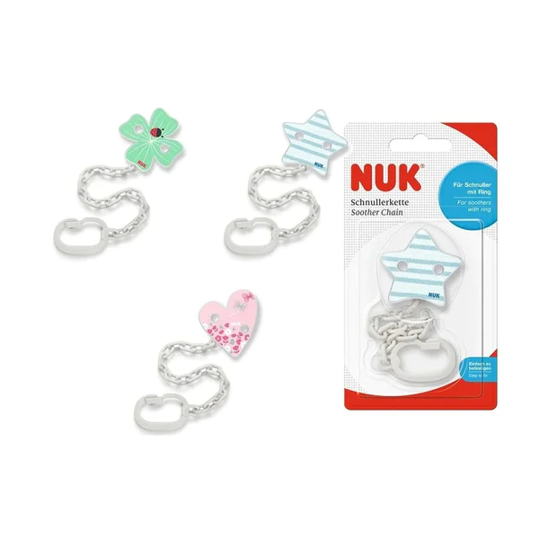 德國 NUK 印花奶咀鏈