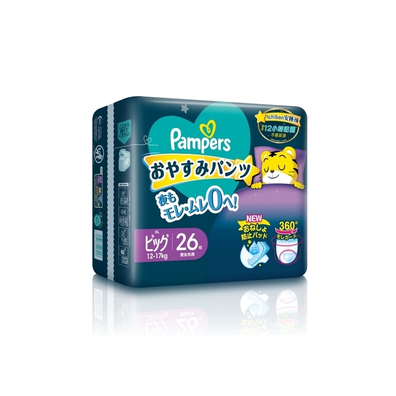 日本 Pampers Ichiban XL碼安睡褲仔 26片裝 (2024新版)