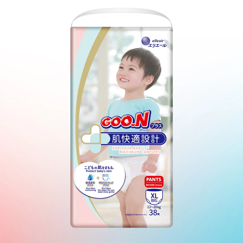 日本 GOON 大王 敏感肌 XL碼褲仔 38片裝