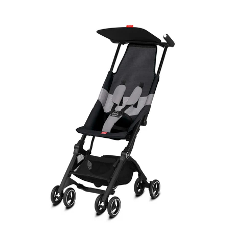 gb Gold Pockit Air All-Terrain 手推車附有收納袋及揹帶 - 絲絨黑