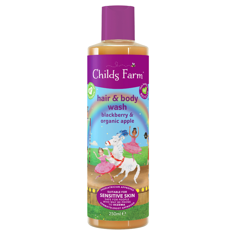 英國 Childs Farm  2合一 沖涼洗頭 有機蘋果＋藍莓 250ML