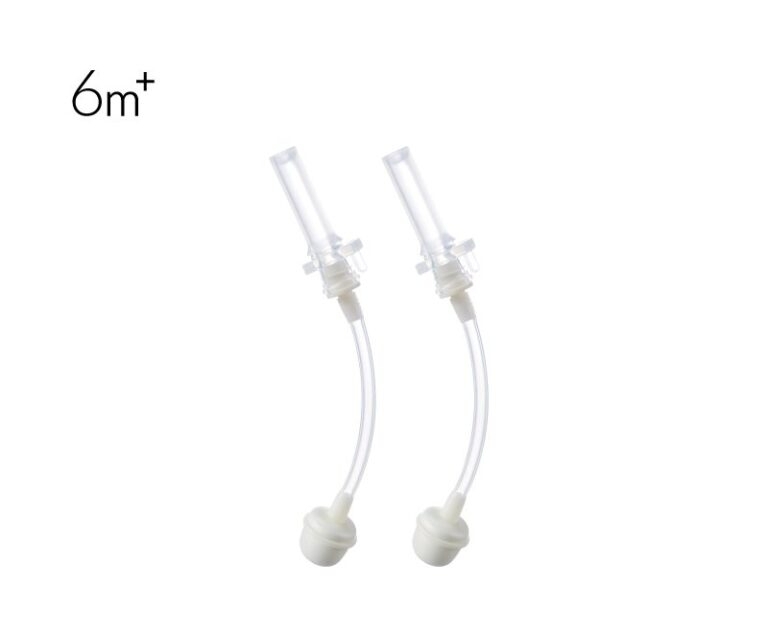 臺灣 SIMBA 小獅王 PPSU自動把手滑蓋飲管杯 替換飲管 (2入) VIP會員9折