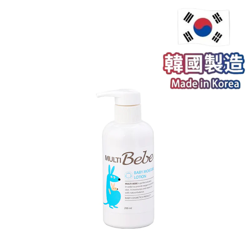韓國 Multibebe 嬰幼兒保濕潤膚乳 200ml