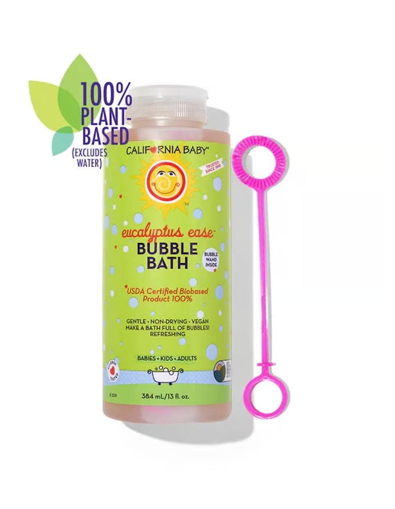 美國 California Baby 加州寶寶 尤加利防感冒 泡泡浴 384ml