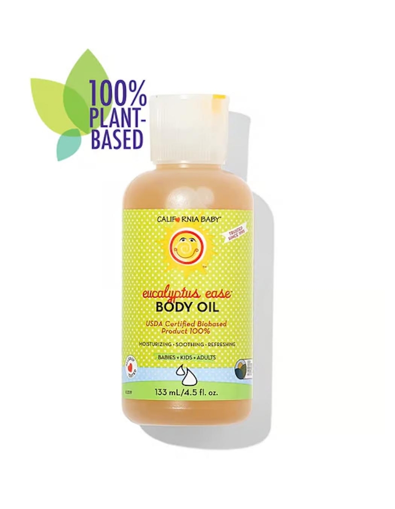 美國 California Baby 加州寶寶 尤加利防感冒 按摩油 133ml