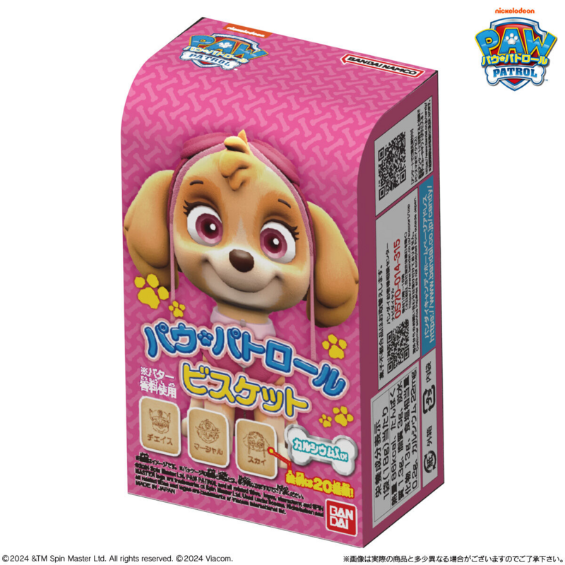 日本 BANDAI PAW PARTOL 餅乾 1歲起