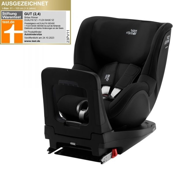 Britax Roemer Dualfix 5Z 汽車座椅 (R129 i-size) (3個月至4歲) (不能單獨使用) 黑色