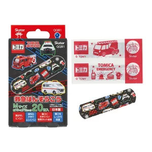 日本 Tomica 消防車隊 兒童膠布 (20片裝) VIP會員9折