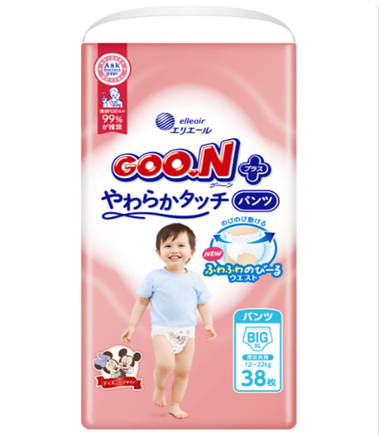 日本 GOON 大王 敏感肌 XL碼褲仔 38片裝
