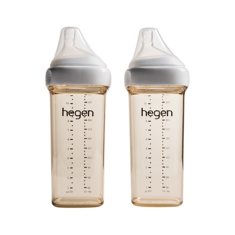(預售)hegen - PCTO™ PPSU多功能寬口白色奶瓶 330ml/11oz (2支裝)