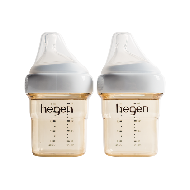 (預售)hegen - PCTO™ PPSU多功能寬口白色奶瓶 150ml/5oz (2支裝)