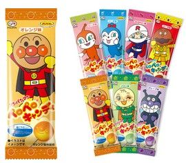 日本 不二家 麵包超人棒棒糖 (1支獨立包裝) 7個味道 #VIP會員9折