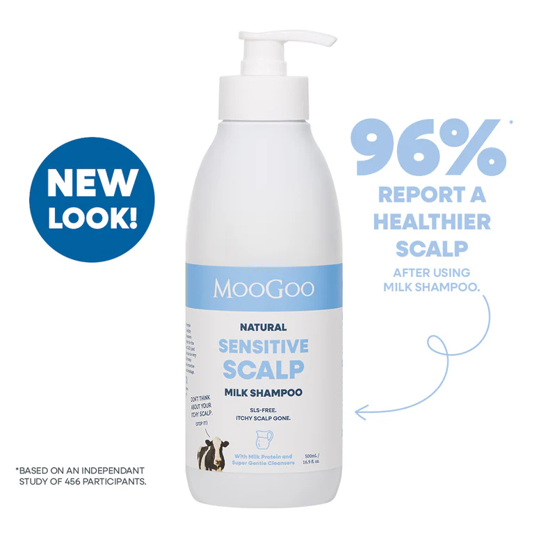 澳洲 MOOGOO 牛奶洗髮乳 500ml #VIP會員9折