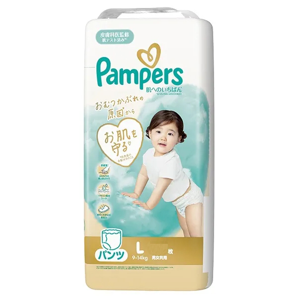 日本 Pampers Ichiban L碼褲仔 44片裝 (日本製) 2026新裝