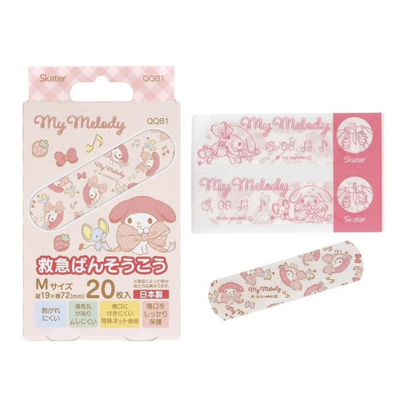 日本SANRIO MELODY Cute Aid藥用膠布 18片 VIP會員9折
