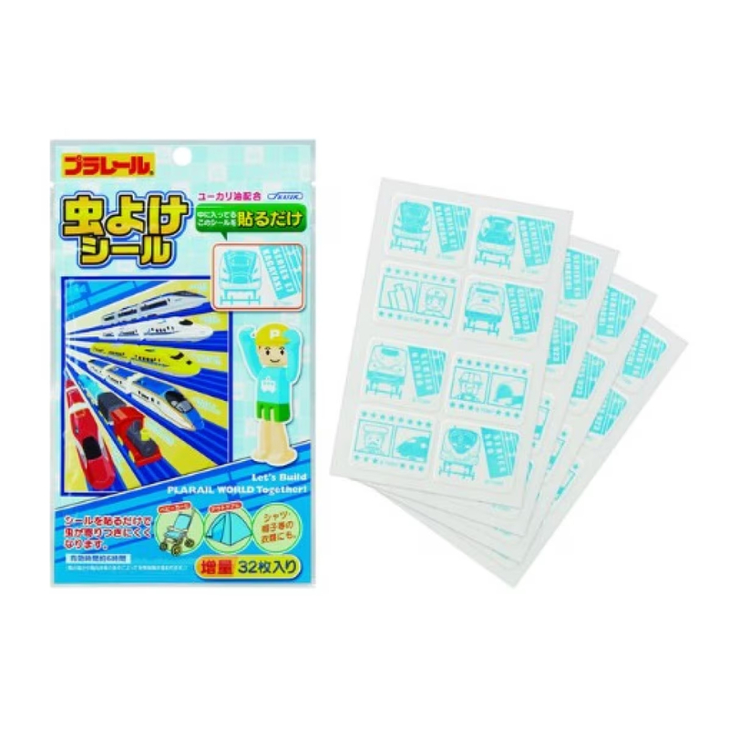 日本 Skater Go! Go! 新幹線 驅蚊貼 (32貼裝) VIP會員9折