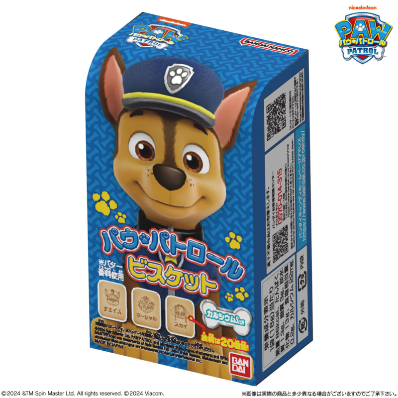 日本 BANDAI PAW PARTOL 餅乾 1歲起