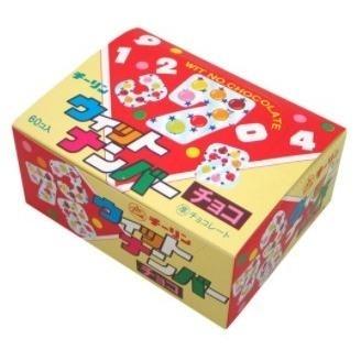 日本 字數朱古力 3歲起