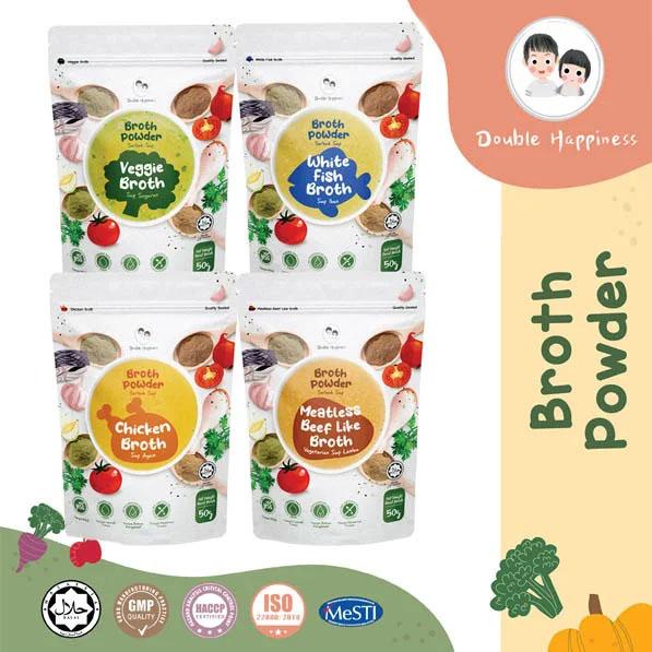 新加坡 Double Happiness 囍麥高湯粉 - 深海白魚 50g 1歲半起 #會員9折